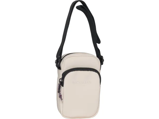 Schoudertas Beckmann Street Velvet Funky Cream