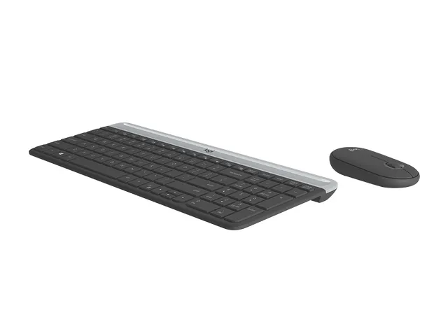 Logitech MK470 Toetsenbord QWERTZ Duits + muis RF Draadloos
