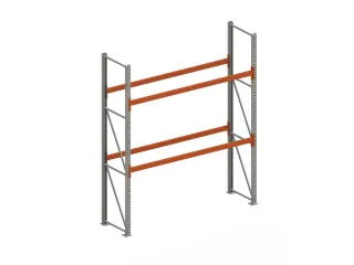 palletstelling,grondveld,HxBxD 3300x2900x800mm,vakl. 1500kg - 1
