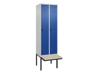 locker voor scheiding van kleding,HxBxD 2120x600x815mm,2vak - 1