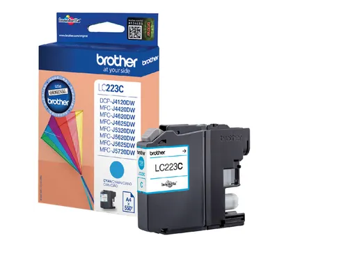 Inkcartridge Brother LC-223C blauw