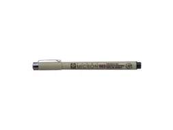Fineliner Sakura Pigma Micron 003 0.15mm zwart