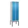 locker voor scheiding van kleding,HxBxD 2120x600x500mm,2vak