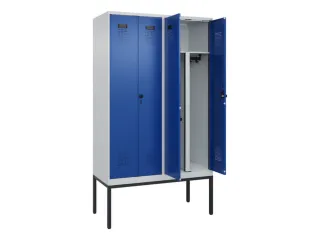 PBM-locker,HxBxD 2120x1200x500mm,4vak,vak B 300mm,draaigrendel - 1