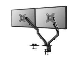 Monitorarm FPMAD650D 2 schermen tot 27 inch Zwart