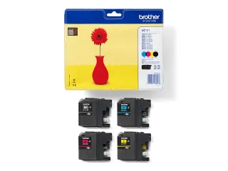 Brother LC-121 Valuepack Inktcartridges Zwart + Kleur - 1