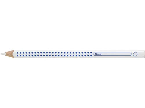 Kleurpotlood Faber-Castell Jumbo GRIP "H&T" wit