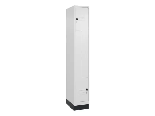 armoire vestiaire Z HxlxP 1950x300x500mm larg. compart. 150/300mm