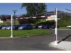 hoogtebegrenzer,HxB 2200x5250-7550mm,paal rood/wit