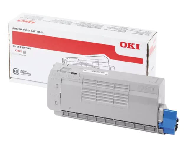 OKI 44318657 Witte Toner Cartridge Origineel 6.000 Pagina’s