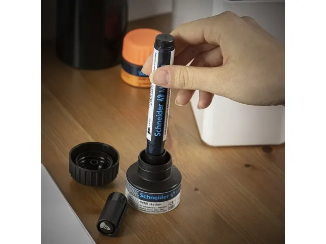 Flacon Recharge Schneider 665 pour marqueur 290 et 293 30ml Bleu