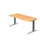 In hoogte verstelbaar bureau,HxBxD 680-850x1800x800mm,blad beuken
