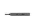 Adapter Trust Dalyx 6-in-1 USB-C multipoort grijs