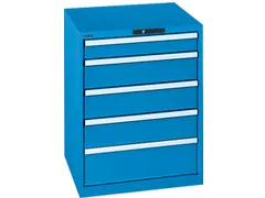 Armoire à tiroirs HxlxP 850x717x725mm 5tiroirs charge maxi 75kg finit
