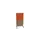 scheidingswand,HxB 1545x800mm,NT-cherry,BN3012-oranje