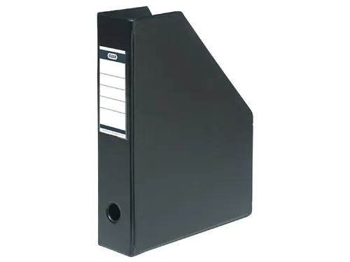 Tijdschriftcassette Elba A4 zwart