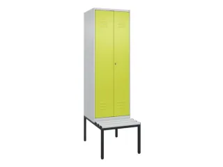 locker voor scheiding van kleding,HxBxD 2120x600x815mm,2vak - 1