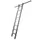 Stellingladder Aluminium 4Haken 8Treden Boom L 2.20M