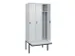 locker voor scheiding van kleding,HxBxD 2120x900x815mm,3vak