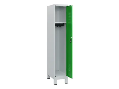 schoollocker,HxBxD 1630x300x500mm,1vak,vak B 300mm,cil.-slot,voeten