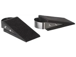 Deurstop rubber zwart 2 stuks