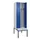locker met bank,voor scheiding van kleding,HxBxD 2120x600x815mm,2vak