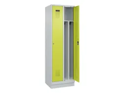 locker voor scheiding van kleding,HxBxD 1950x600x500mm,2vak