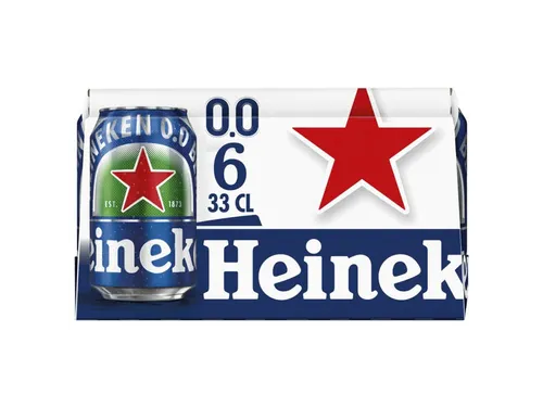 Bier Heineken 0.0% blik 330ml