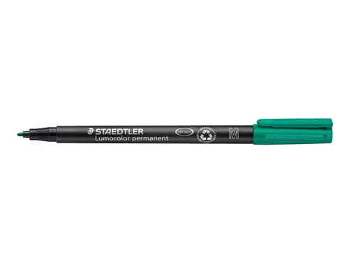 Viltstift Staedtler OHP Lumocolor 317 Medium 1.0mm Groen