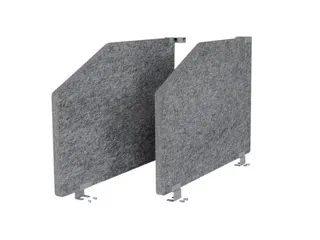 akoestische zijwand,HxBxD 500x735x25mm,geluidabsorberend vlies - 1