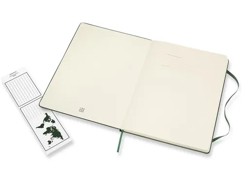 Notitieboek Moleskine XL 190x250mm lijn hard cover zwart