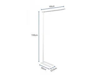 Vloerlamp LED MAULjet Wit - 2