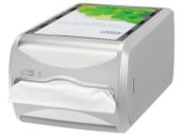 Xpress Counter servetdispenser lichtgrijs