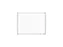 Whiteboard Rocada 90x120cm emaille wit magnetisch