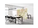 Cloison de séparation Textile 200x150cm Fleurs japonaises beige