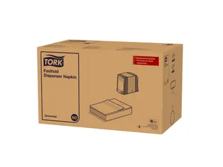 Tork 10933 Dispenserservet 25x30cm 1-laags Fastfold Wit 36x300 - 2