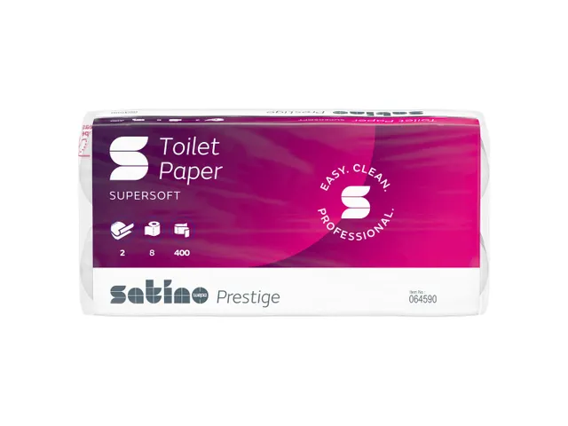 Toiletpapier Satino Prestige 4-laags 150vel wit 043030
