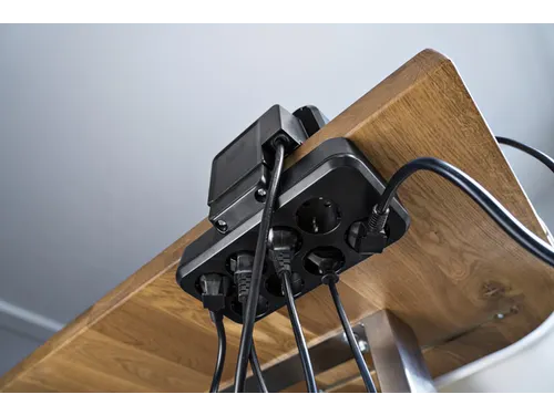 Stekkerdoos Brennenstuhl Estilo bureau duplex 10-voudig 1 USB C, 1 USB