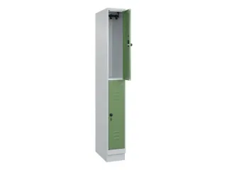 dubbeldekse locker,HxBxD 1950x250x500mm,1x2vak.,vak B 250mm - 2