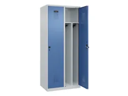 locker voor scheiding van kleding,HxBxD 1850x800x500mm,2vak