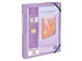 Boite de classement polypropylène Kreacover Pastel dos 40mm - A4 - Co