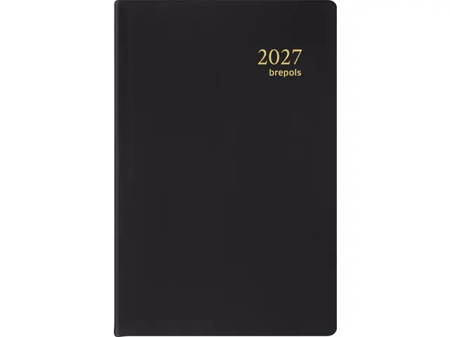 agenda Delta Seta 6 langues, noir, 2026