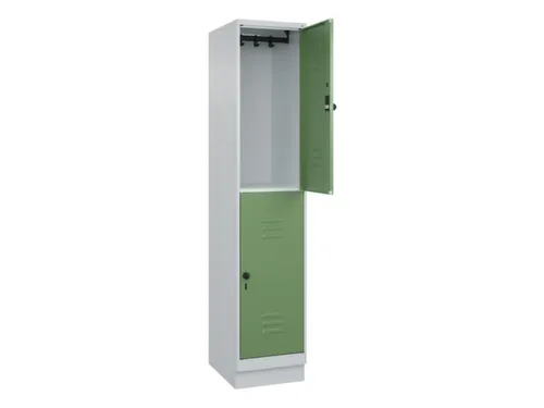 dubbeldekse locker,HxBxD 1950x400x500mm,1x2vak.,vak B 400mm