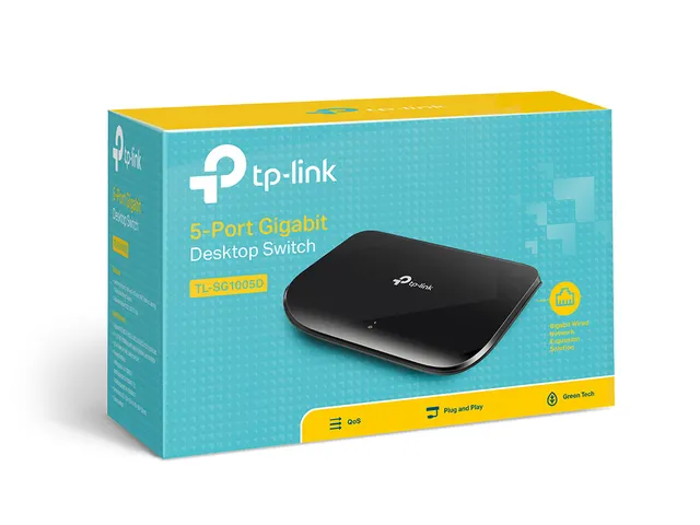 5-Poorts Gigabit Switch