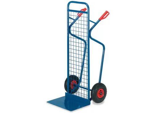 Stapelsteekwagen Massief Rubber Banden Staal 250kg 1300x620mm