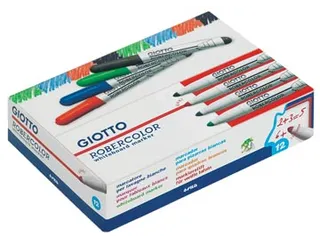 Robercolor whiteboardmarker maxi ronde punt blauw - 2