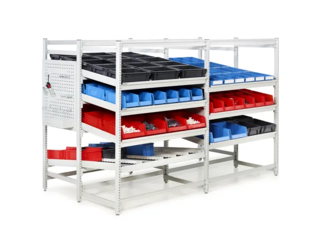 rayonnage Kanban ESD,rayonnage suivant à l'arrière