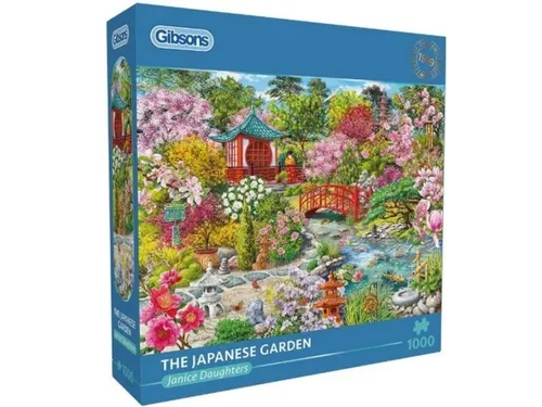 Puzzel Gibsons Japanese Garden 1000 stukjes