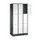 lockerkast,HxBxD 1950x920x500mm,3x3vakken,cil.-slot,sokkel