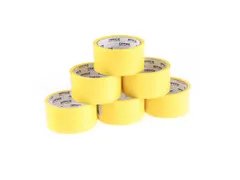 Verpakkingstape geel 48mmx46m